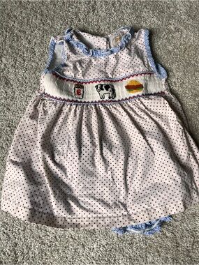 Little Bear Smocks Smocked Top and Shorts